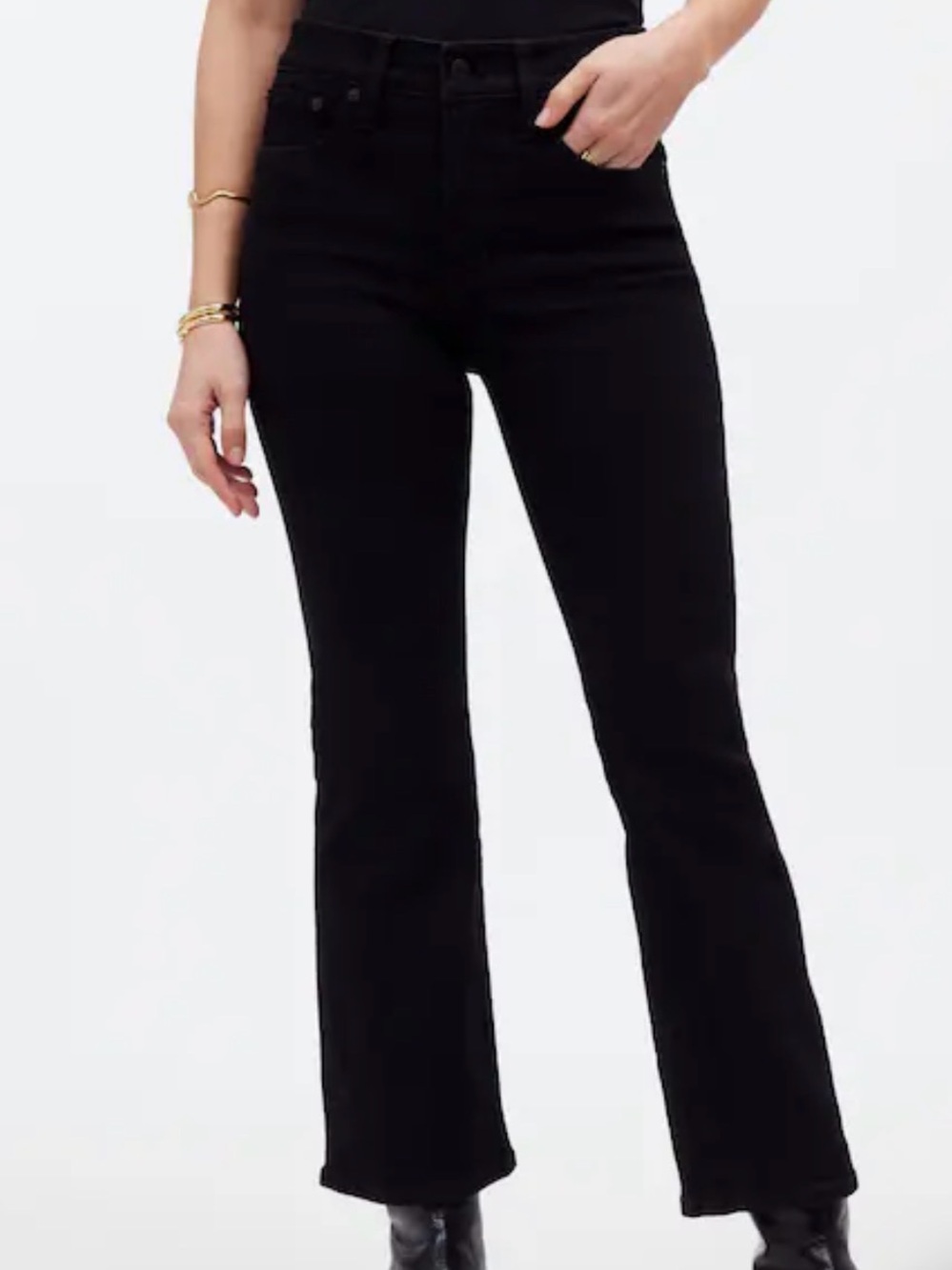 Madewell Tall Kick Out Crop Jeans